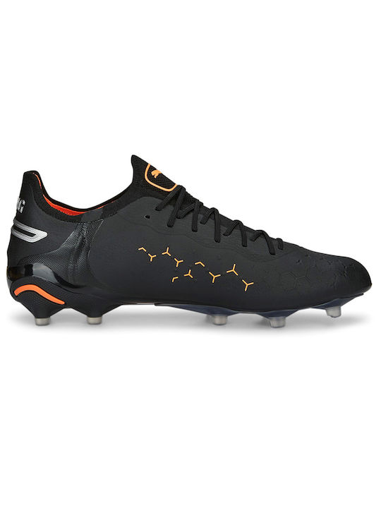 Puma Ultimate FG/AG Scăzut Pantofi de Fotbal cu crampoane Negre