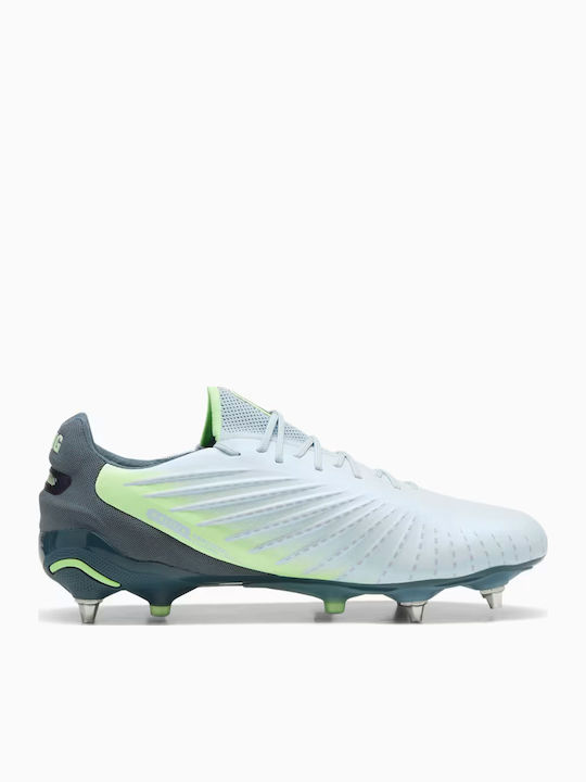 PUMA King Ultimate Ποδοσφαιρικά Παπούτσια με Τάπες MxSG Γκρι