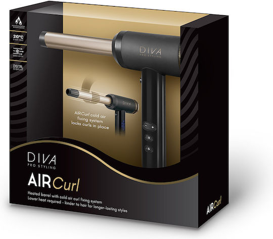 Diva Pro Styling Air Curl Ψαλίδι Μαλλιών για Μπούκλες