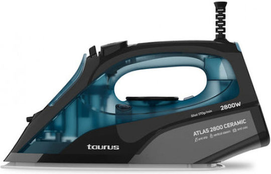 Taurus ATLAS 2800 Σίδερο Ατμού 2800W με Κεραμική Πλάκα και Συνεχόμενη Παροχή Ατμού 45gr/min