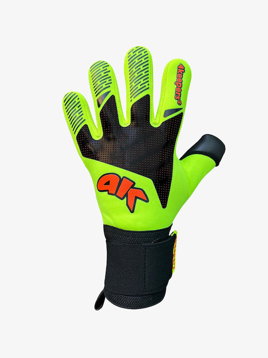 4Keepers Γάντια Τερματοφύλακα Ενηλίκων Μαύρα