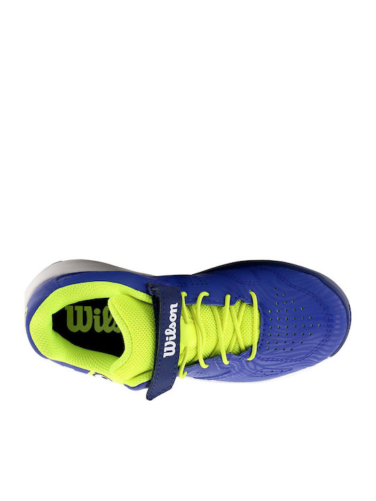 Kaos Emo Incaltaminte Sport Copii Tenis Cu Închidere Hoop & Loop Albastru