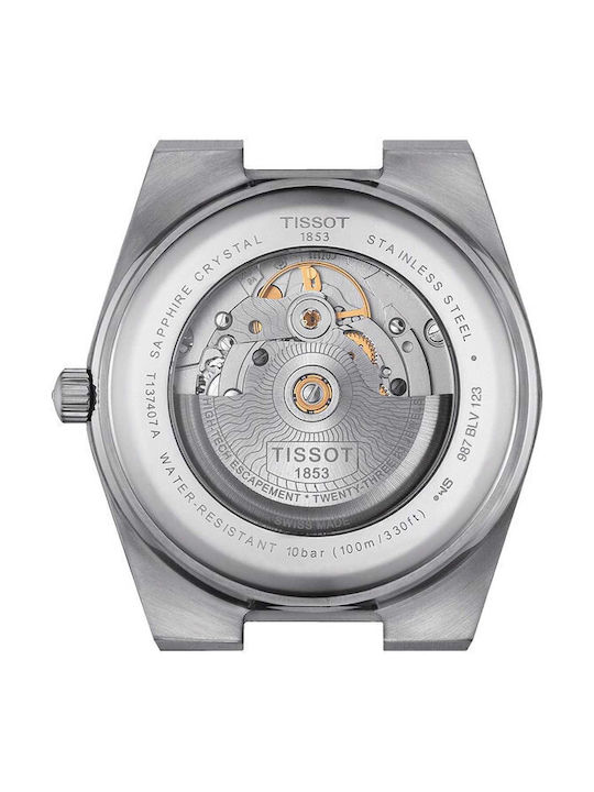 Tissot Men's Watch 40mm Battery with Silver Metal Bracelet