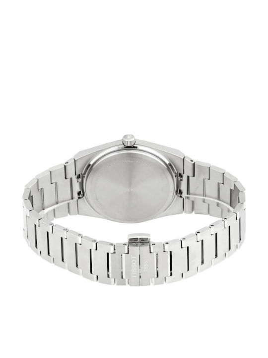 Tissot PRX Men's Watch 40mm Battery with Silver Metal Bracelet
