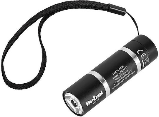 Rebel Taschenlampe LED mit maximaler Helligkeit 70lm