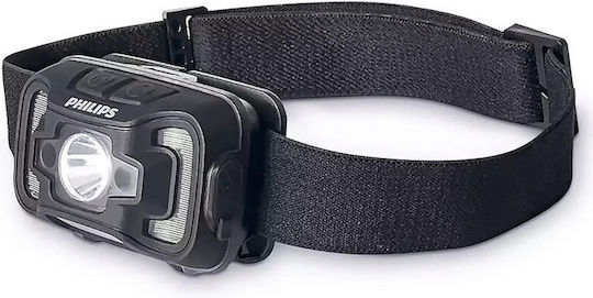 Philips Φακός Κεφαλής LED IPX4 με Μέγιστη Φωτεινότητα 330lm