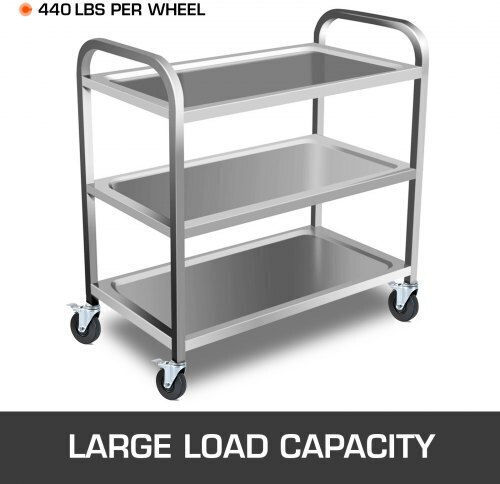 Set of 4 Heavy Duty Scaffold Casters Double Locking 5" 440lbs Jltx13-5-4xjl32fgv0