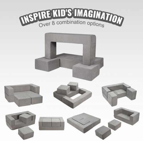 Kindersofas Gray 4Stück