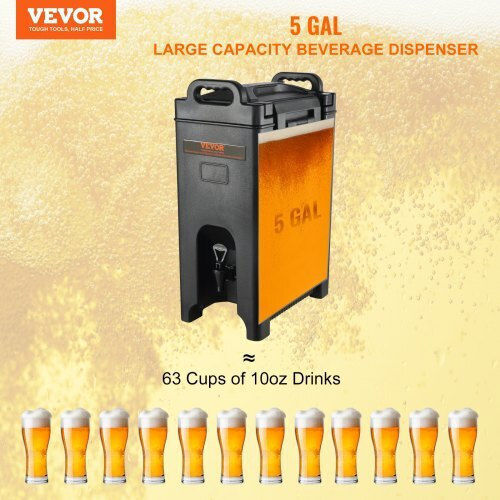 Vevor Thermal Beverage Dispenser 5 Gallons Restaurants Ylhlqqfx5jl08wnjsv0