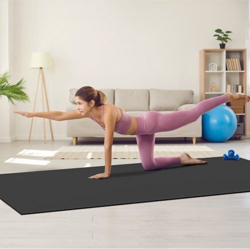 Vevor Στρώμα Γυμναστικής Pilates Μαύρο (304.8x182.88cm)
