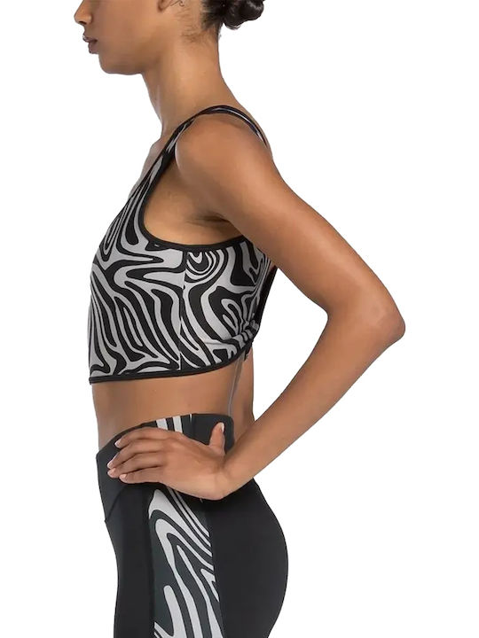 Modern Safari Frauen Sport-BH Black