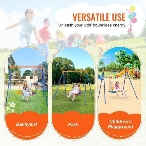 Vevor Metal Hanging Swing 101.6x101.6x101.6cm
