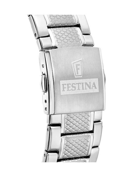 Festina Watch Battery with Metal Bracelet Festina Watch Battery with Metal Bracelet