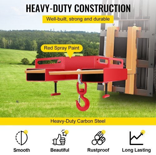 Vevor Stapler for Load Weight up to 3t in Rot Color