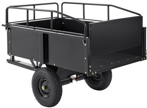 Vevor Transport-Wagen for Load Weight up to 750kg in Schwarz Color