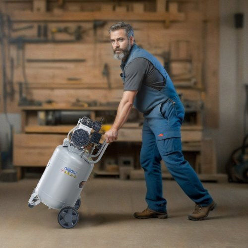 Vevor Cu o singură fază Compresor de aer 63dB cu Putere 2hp 13JLLSKYJ20H1YVPNV2