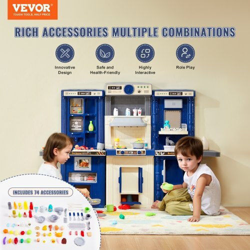 Vevor Children's Kitchen 74pcs