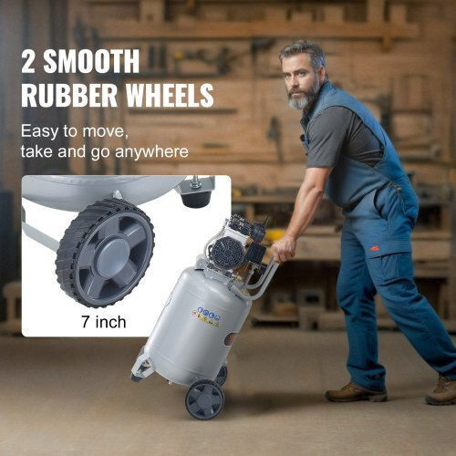 Vevor Cu o singură fază Compresor de aer 63dB cu Putere 2hp 13JLLSKYJ20H1YVPNV2
