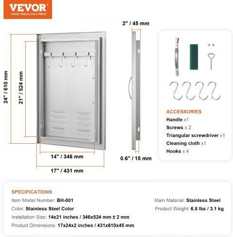 Vevor Commercial Cooking Equipment Part