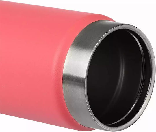 Estia Travel Chug Save the Aegean Bottle Thermos Stainless Steel 750ml Estia Travel Chug Save Aegean Fusion Coral with Loop