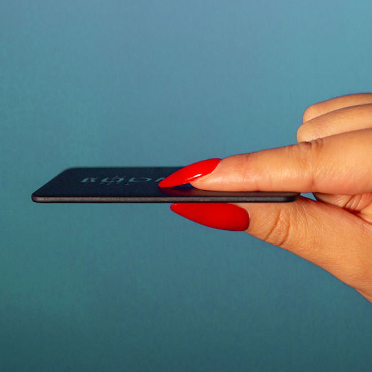 Boompods Boomcard Apple Find My Μαύρο Επαναφορτιζόμενο