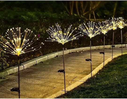 120 Lichter LED 1m. Warmes Weiß Solar Typ Feuerwerk 1Stück