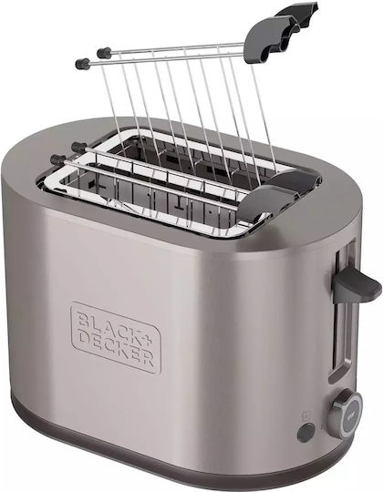 Black & Decker Toaster 2 Schlitze 900W Inox