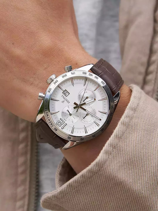 Festina Ρολόι Μπαταρίας με Δερμάτινο Λουράκι