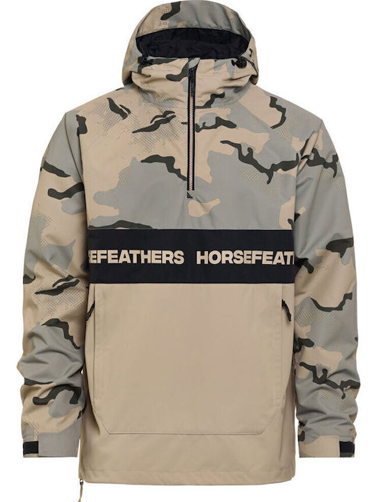 Horsefeathers OM322C Masculin Jachetă pentru Schi & Snowboard Bej