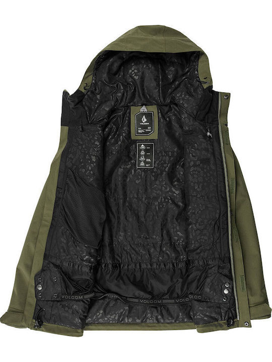 Volcom Shadow Women's Ski & Snowboard Jacket Khaki H0452507-IVY