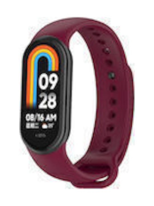 Armband Burgundisch (Smart Band 8 / Smart Band 9 / Smart Band 10) Armband Burgundisch (Smart Band 8 / Smart Band 9 / Smart Band 10)