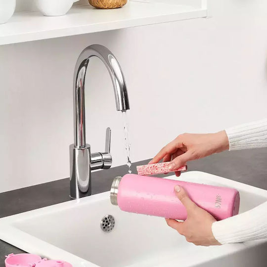 Ion8 Flasche Thermosflasche Rostfreier Stahl BPA Frei 920ml Rosa mit Mundstück