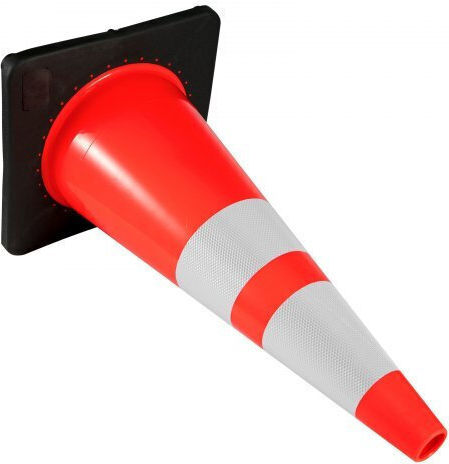 Vevor Traffic Cone Made of Plastic in Orange Colour 91x91cm