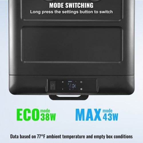 Vevor Φορητό Ψυγείο 70lt 100-240V Inox