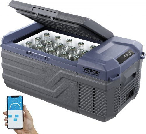 Vevor Φορητό Ψυγείο 15lt 100-240V Μαύρο