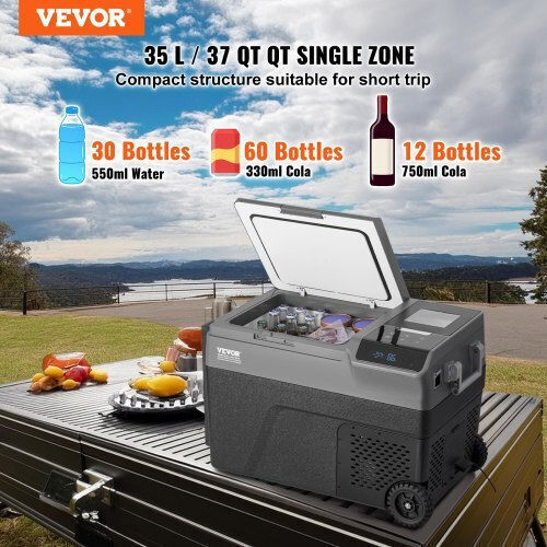 Vevor Frigider Portabil 35lt Ecru