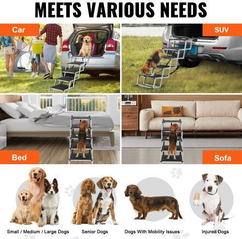 Vevor Σκαλάκια Αυτοκινήτου για Σκύλο