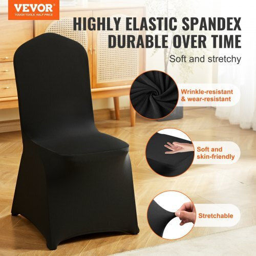 Vevor Husă Elastică Scaun Negru 30buc YTHS30PCSZKQ7TXO9V0