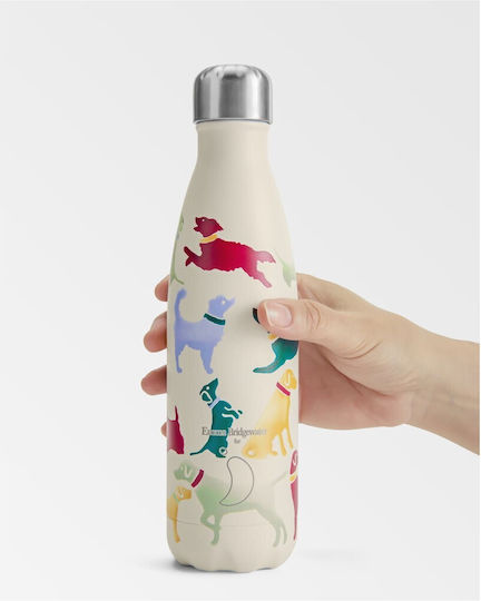 Chilly's Original Series Emma Bridgewater Бутилка Термос Неръждаема Стомана Без BPA 500ml Polka Dogs