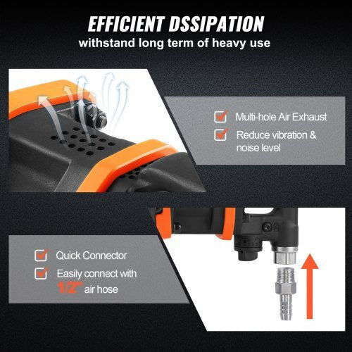 Vevor Air Impact Wrench 1" KQ2800N15500N4YGMV0