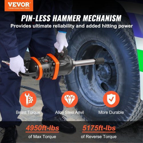 Vevor Air Impact Wrench 1" KQ5800N16000N2TQ2V0