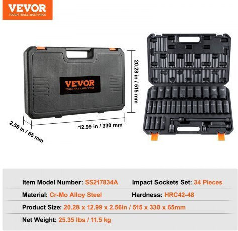Vevor CJTTZ12CRMO3448AJV0