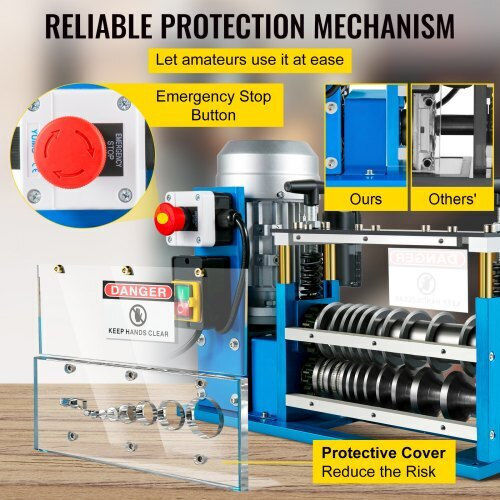 Vevor Automatic Wire Stripper with Length 358mm Electric