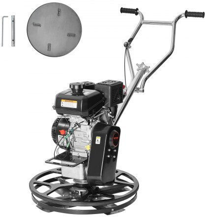 Vevor Concrete Trowel 24” 6hp Gas-Powered Floating Blade Dlmdjs24inchtm04pv0