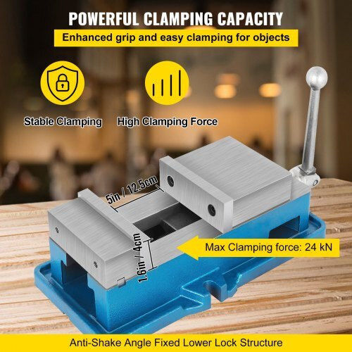 Vevor Fixed Countertop Vise Made of Cast Iron with Maximum Opening 127mm