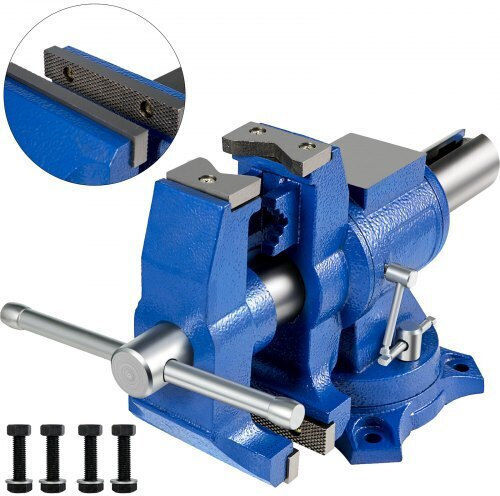 Vevor Rotating Vise Made of Cast Iron with Maximum Opening 127mm