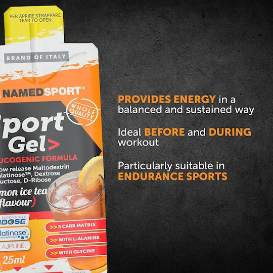 NamedSport Sport Gel Lemon Ice Tea 25ml
