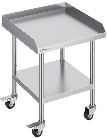 Τραπέζι Εργασίας Ανοξείδωτο Vevor 24"x24" Ρόδες Cfbxggztdjlslbjrwv0