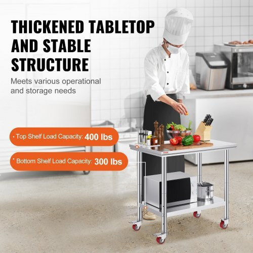 Επαγγελματικός Πάγκος Εργασίας Vevor 36x24" Ρόδες Ρυθμιζόμενο Ράφι Sygzt36x24indjl01v0