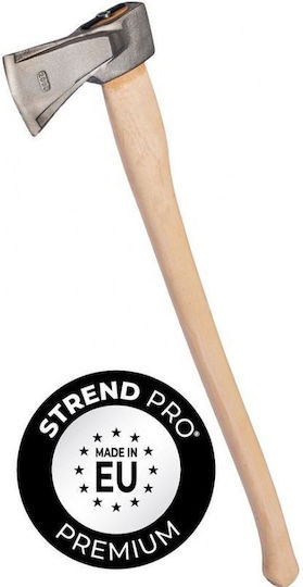 Strend Pro 236239 Τσεκούρι Σχισίματος Μήκους 60cm και Βάρους 1.7kg με Ξύλινη Λαβή